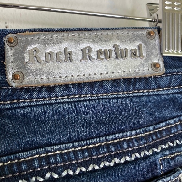 Rock Revival Jacklyn Easy Boot Stretch Jean sequin - Picture 7 of 13